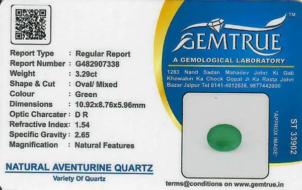 Buy Aventurine Stone With Certification - Image 3